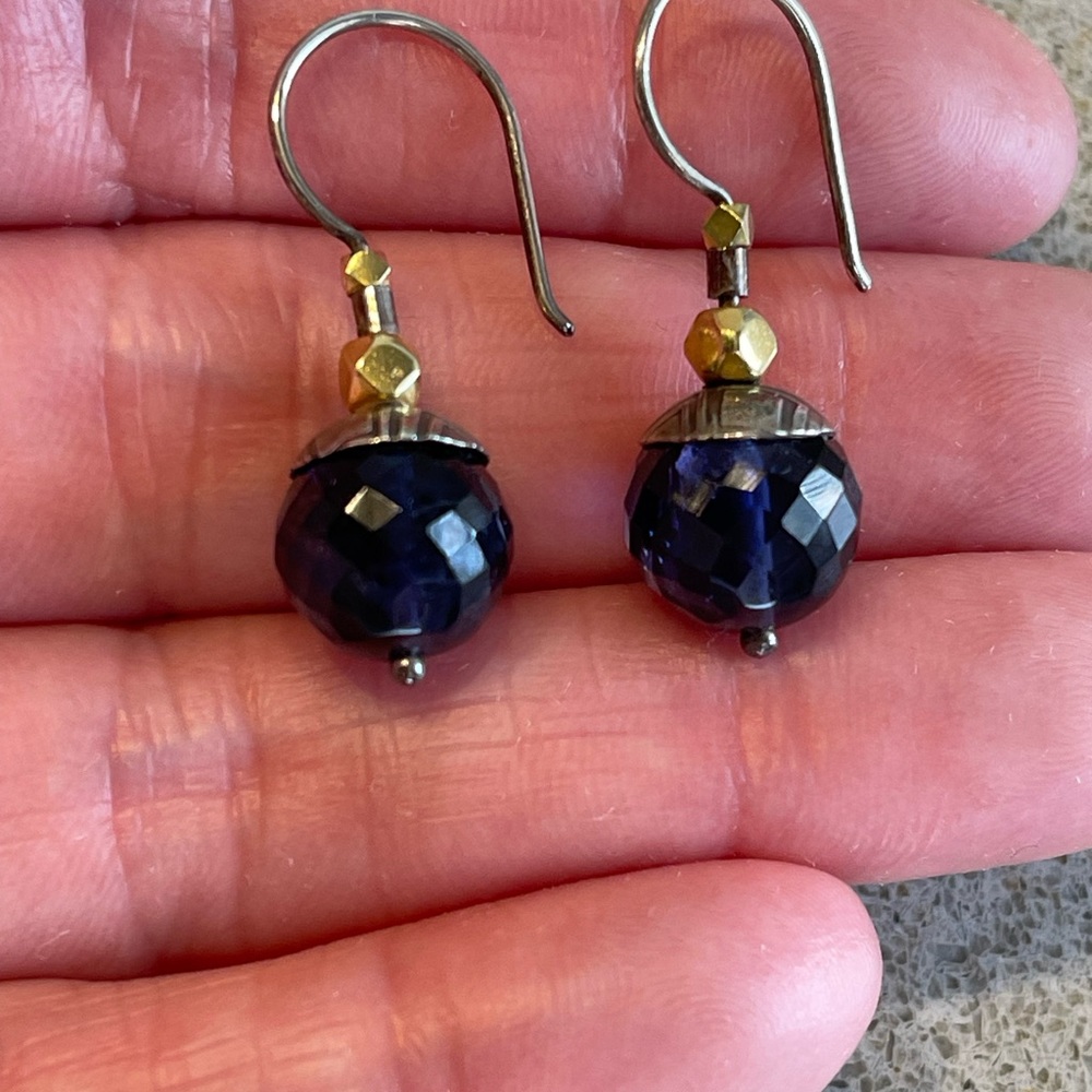 Beth Orduna Iolite Drop Earrings